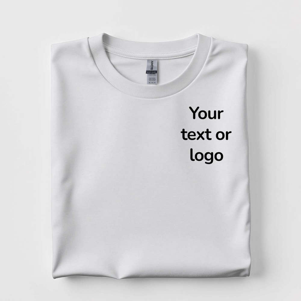 Blank Customizable made to order t-shirt S M L Xl long skeeve